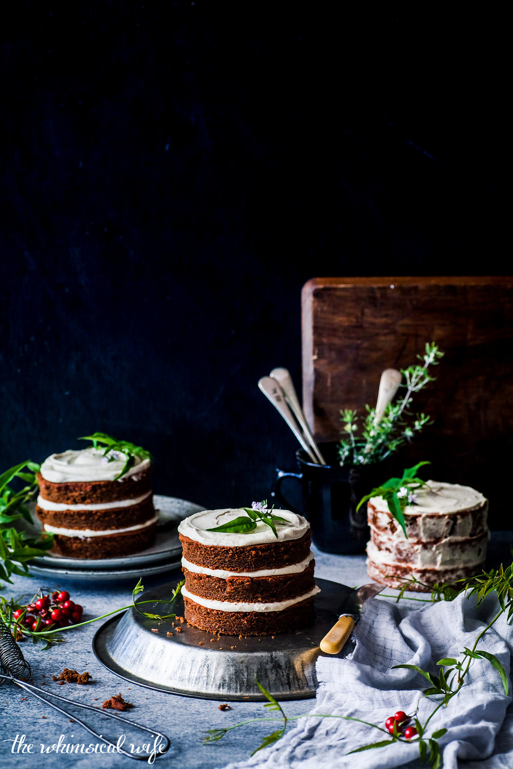 30 Cakes In 30 Days | 6. Mini Red Velvet Cakes {DF, GF, Egg Free} | The Whimsical Wife